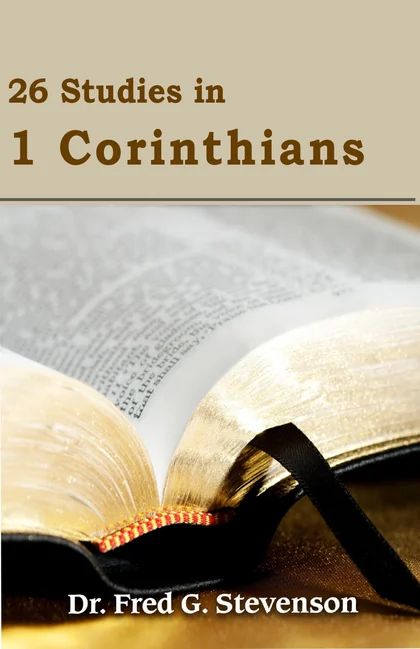 26 Studies in I Corinthians cover