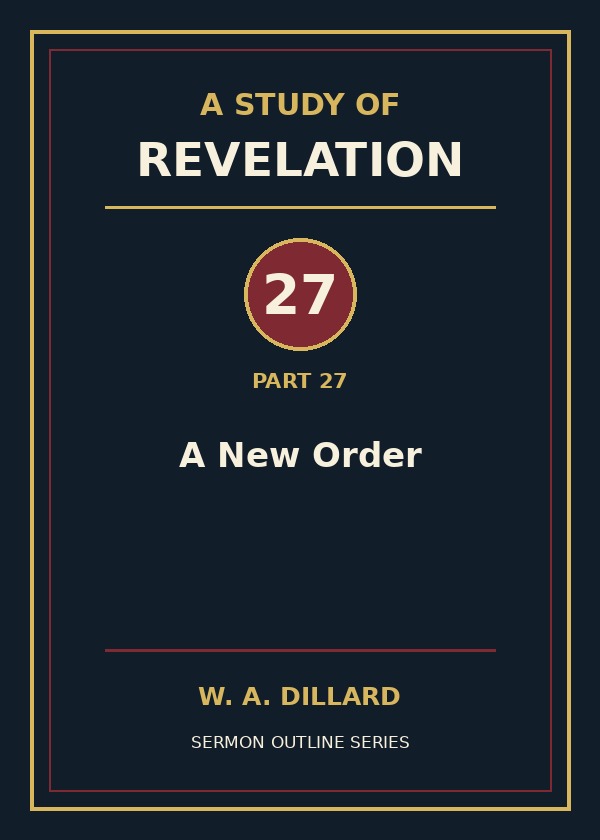 Revelation Part 27 - A New Order cover