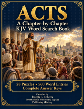 Acts — KJV Word Search cover