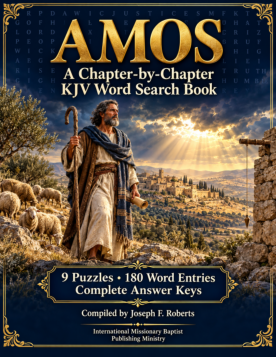 Amos — KJV Word Search cover