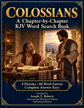 Colossians — KJV Word Search cover