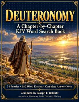 Deuteronomy — KJV Word Search cover