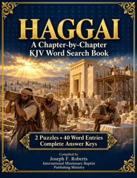 Haggai — KJV Word Search cover