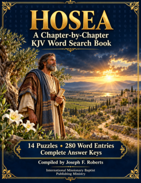 Hosea — KJV Word Search cover