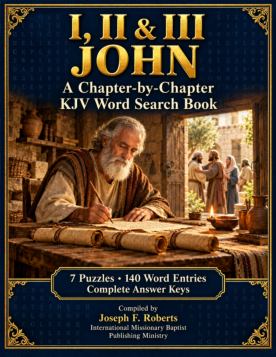 I II III John — KJV Word Search cover