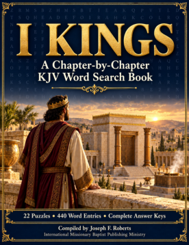I Kings — KJV Word Search cover