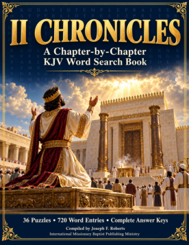 II Chronicles — KJV Word Search cover
