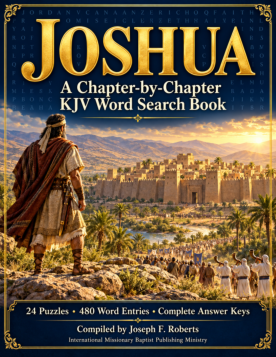 Joshua — KJV Word Search cover