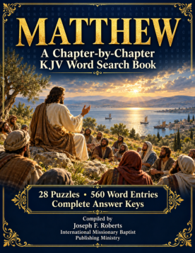 Matthew — KJV Word Search cover