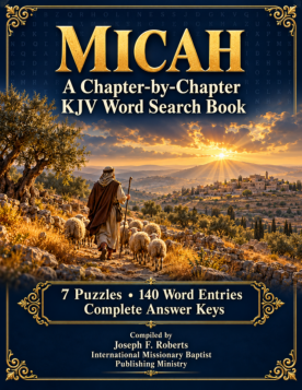 Micah — KJV Word Search cover