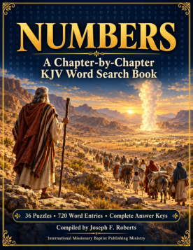 Numbers — KJV Word Search cover