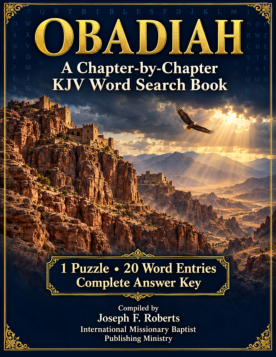 Obadiah — KJV Word Search cover