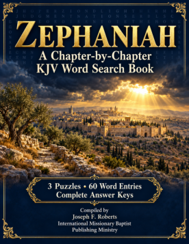 Zephaniah — KJV Word Search cover